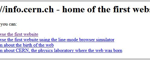 30 Jahre öffentliches Internet und Webseiten