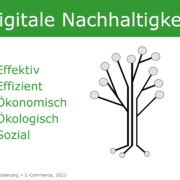 Digitale Nachhaltigkeit: Effektiv, Effizient, Ökonomisch, Ökologisch, Sozial