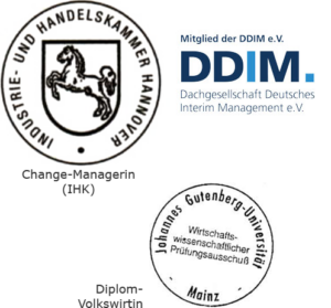 Siegel der IHK Hannover, DDIM und Johannes Gutenberg-Universität